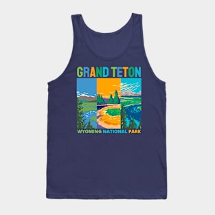 Grand Teton National Park Wyoming Tank Top